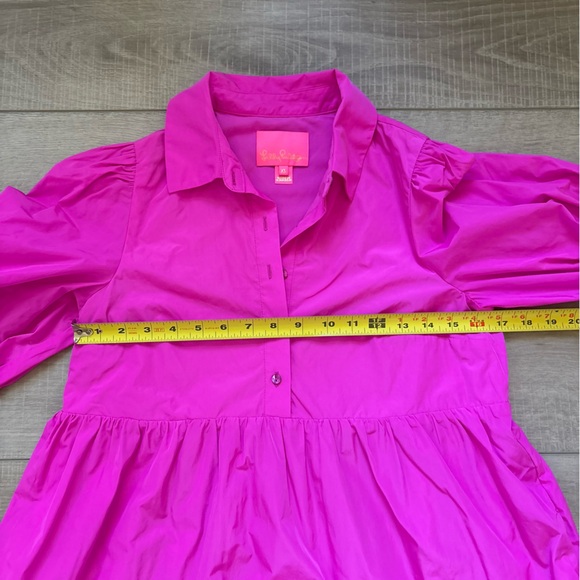 Lilly Pulitzer Bright Pink Crissa Mini Dress - Picture 9 of 11